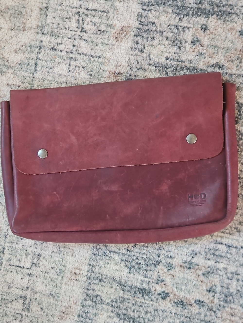 Hide & Drink leather folder holder